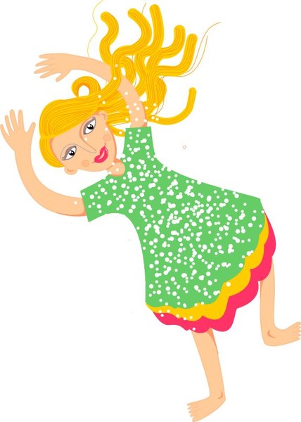flying girl