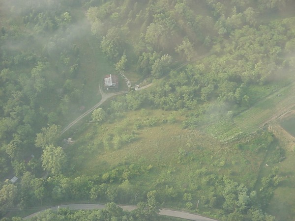 Kentucky Farm Aerial view