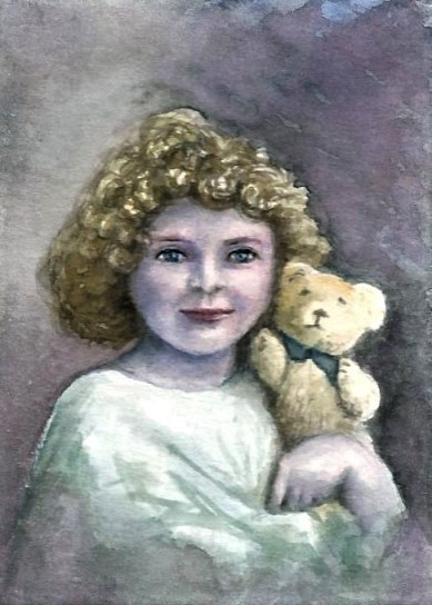 Girl and Bear