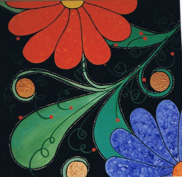 Hungarian Motif, Mixt Media
