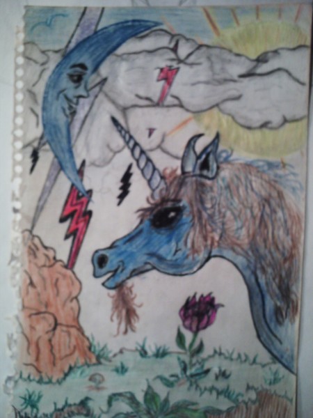 Lightning, moons and Unicorns....oh my!