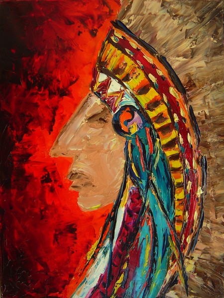 Original oil painting by Eugenia Abramson