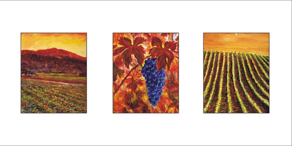 Napa Valley Purples Grapes #2 By Yuriy B.