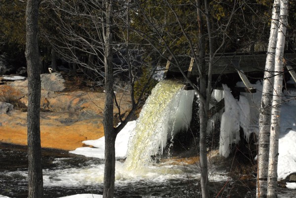 Man-made Waterfall at Combermere