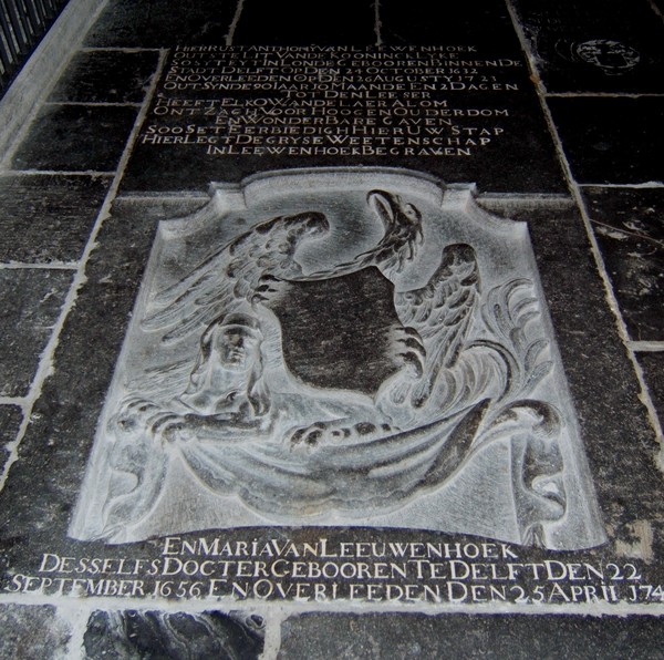 Anthony van Leeuwenhoek's grave
