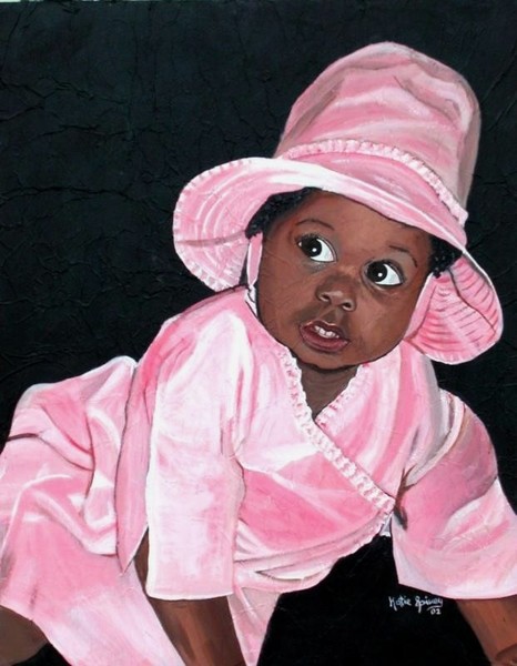 Little Girl Crawling