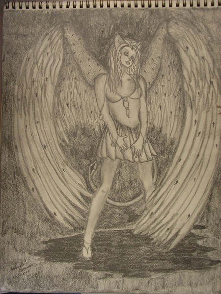 Catgirl angel Dice