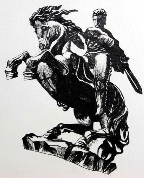 David on the Horse