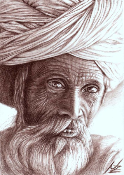 Old Indian Man