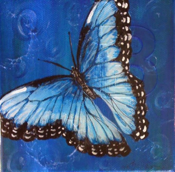 Blue Morpho - Wings