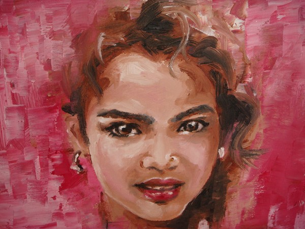 Girl in Pink