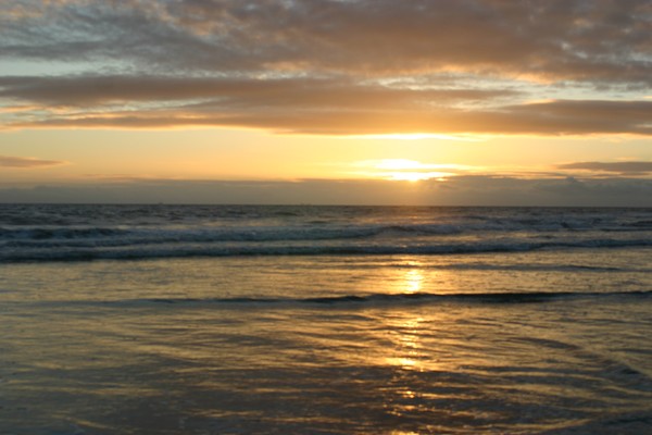 Pacific sunset