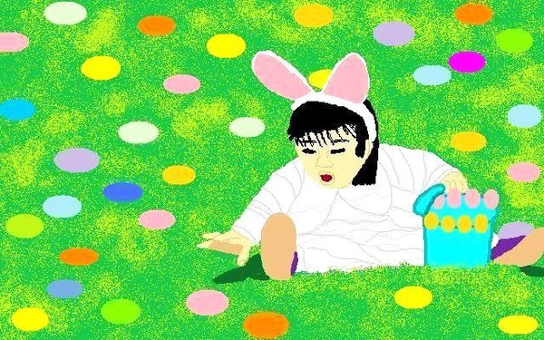 Easter Bunny Girl