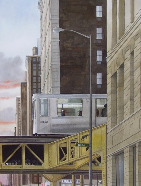Chicago 'L' train
