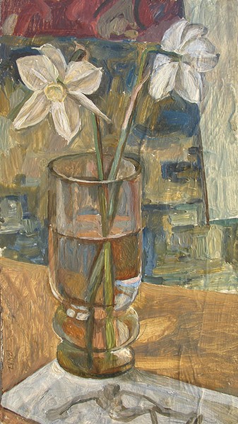 Daffodils in a Glass. 1982