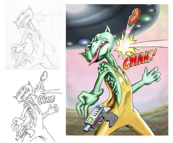 Rocks Vs. Ray Guns