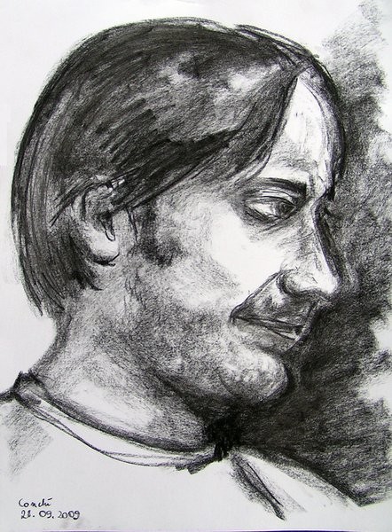 Sketch of a man