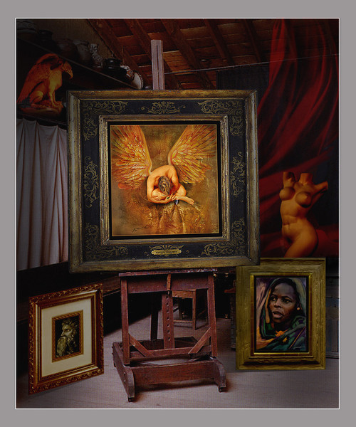 Angel's Lament Studio View