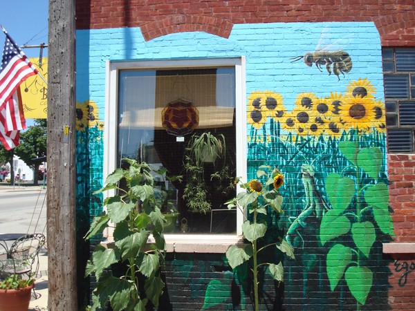 Brew Ha wall mural
