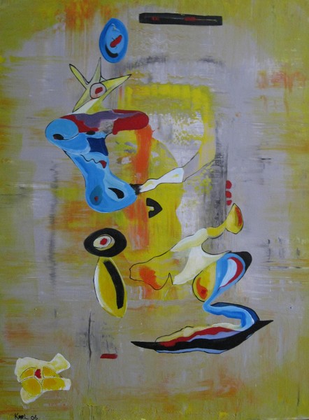 Woman II: Original Acrylic Abstract Painting