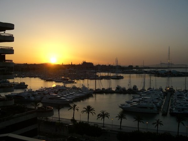 Palma de Mallorca dawn. Spain.