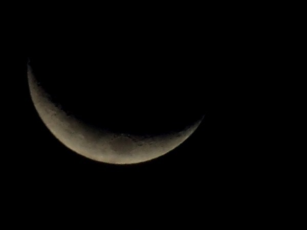 Waning crescent