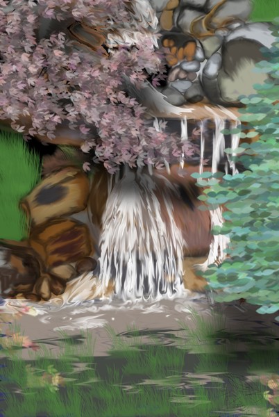 water fall