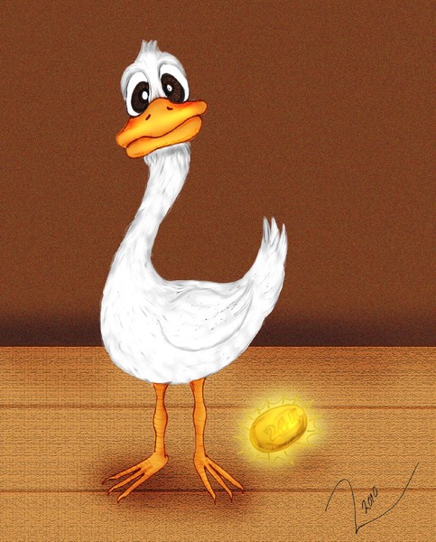 Geese lays 24k egg