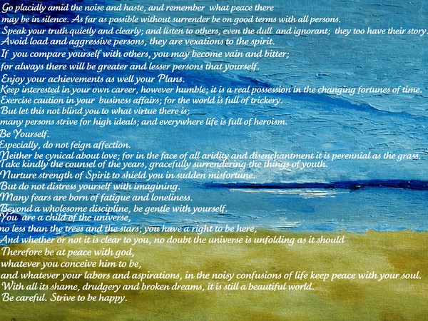 Desiderata