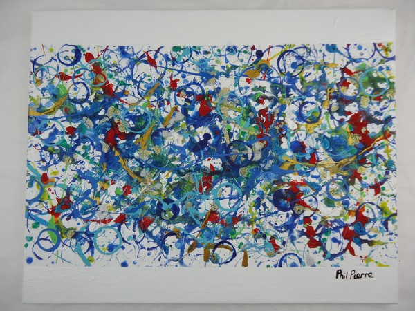 Blue Bubbles 032