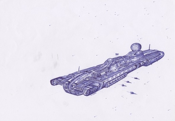 Military space station