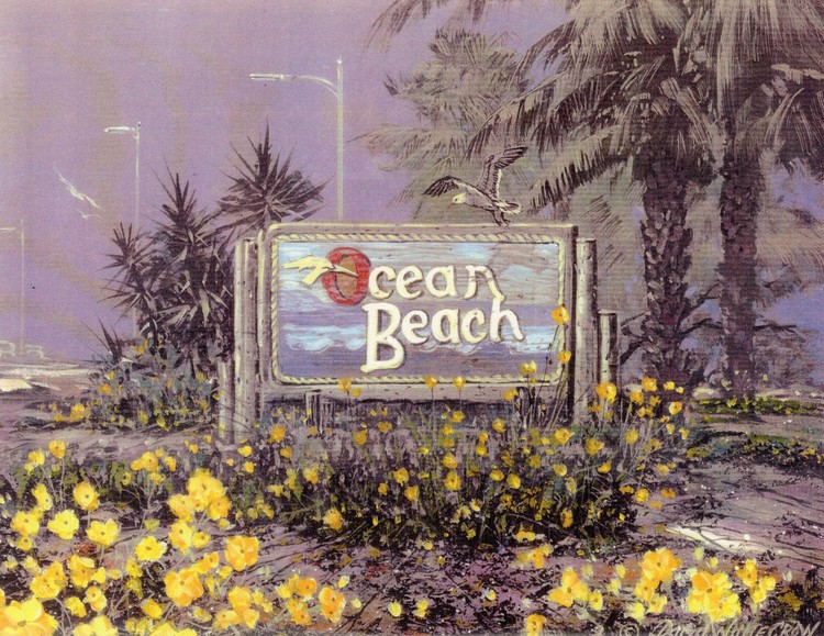 The OB Invitation Welcome Sign