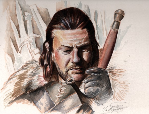 Sean Bean in Game of Thrones. By; Ole M. Hedeager 