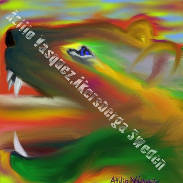 The Female Lioness by Atilio Vásquez