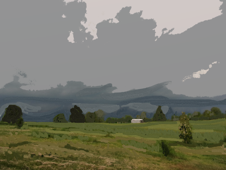 storm front overhead