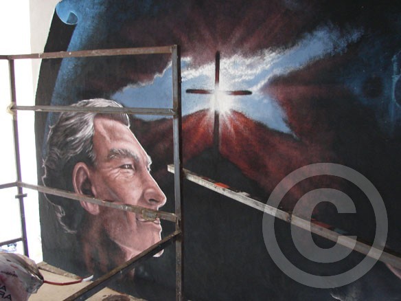 Mural- The Power of Faith 2008