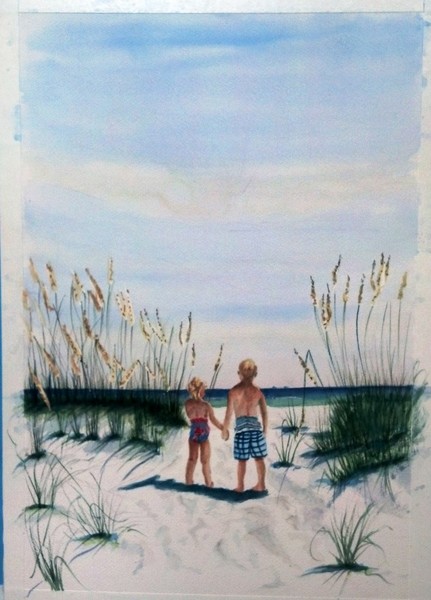 Brother Sister Beach SOLD!