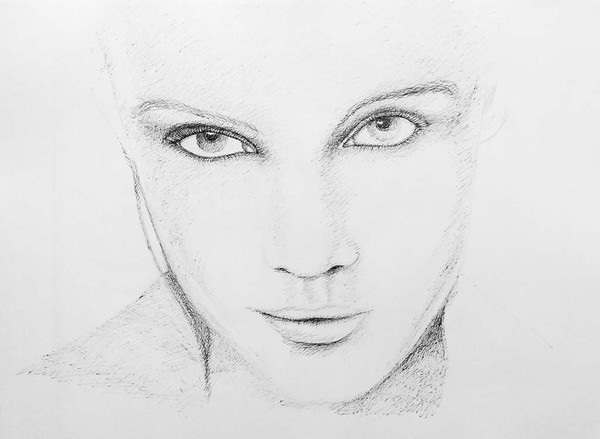 Portrait young woman