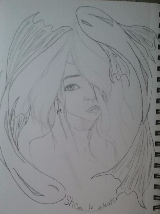She is water 