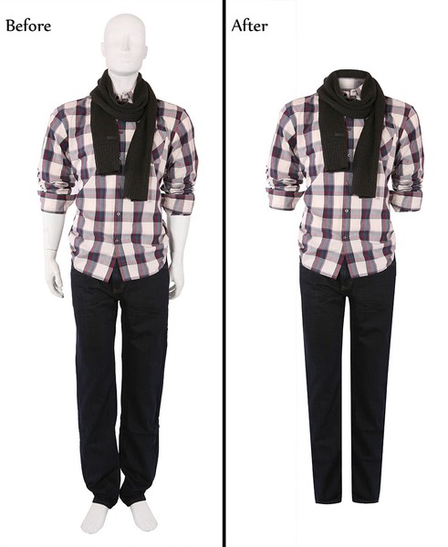 Ghost Mannequin Photo Editing Services