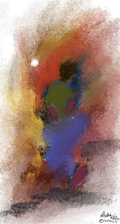 My painting no change no pain(c)2022 L