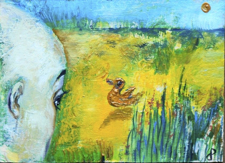 Golden duck