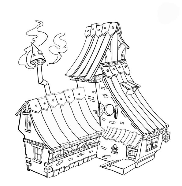 casita line art72