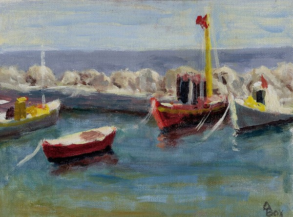Fishing port in Kimi