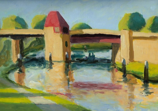 Yellow bridge