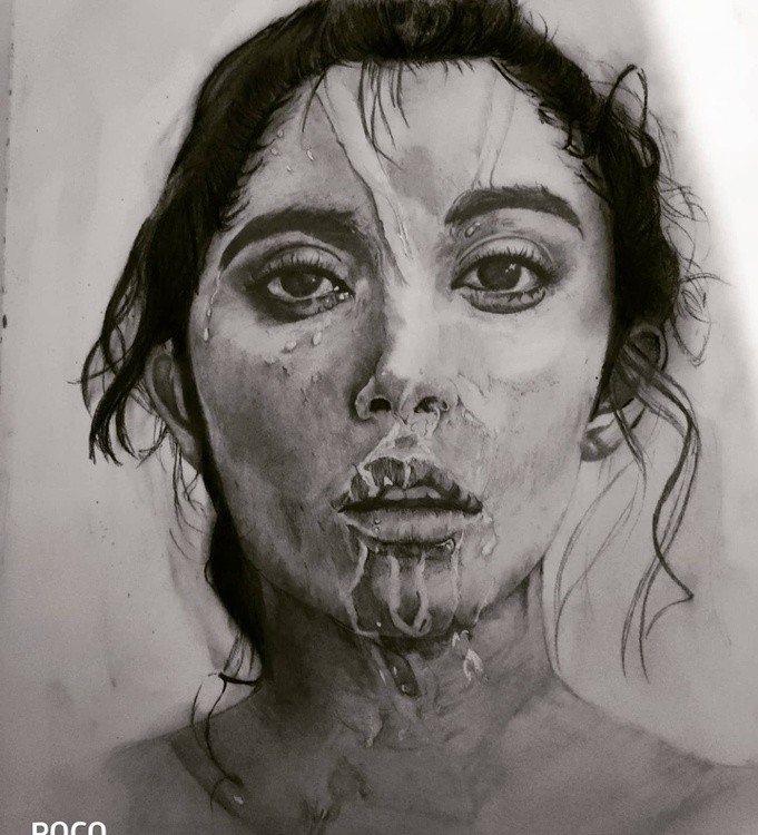 portrait bored