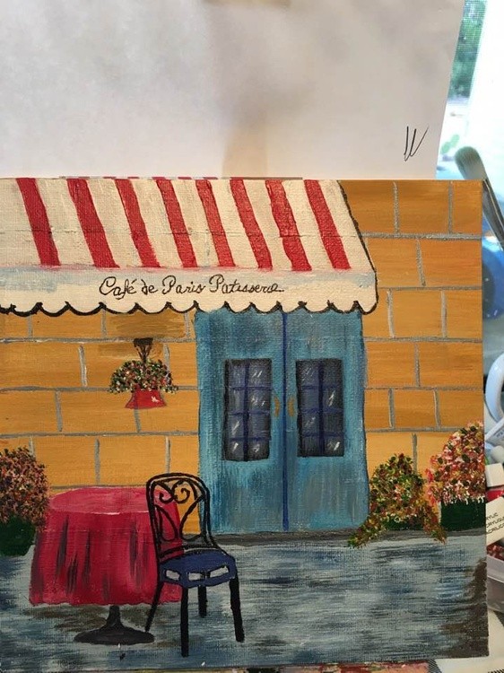 Now my cafe is complete