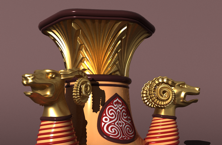 Pastichio Swirl - detail