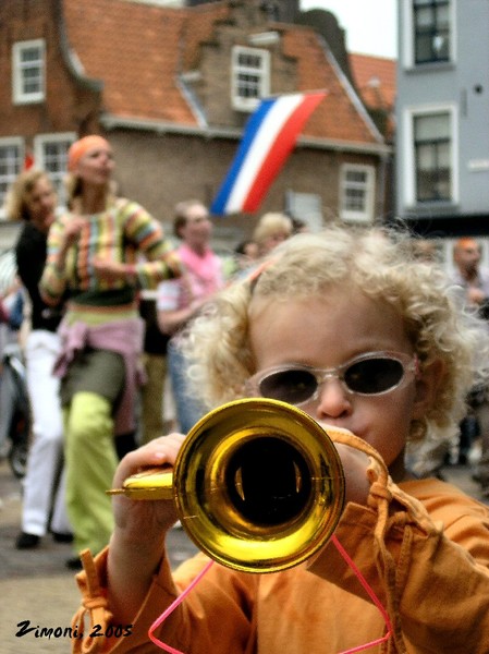 Queenday in Holland
