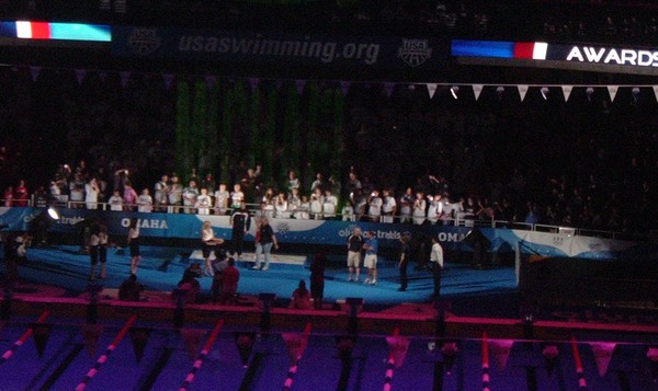 Awards USA Olympic Swim Trials July 4 2008